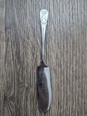 Cook And Clark Vintage Coronation Queen Elizabeth Butter Knife 1953